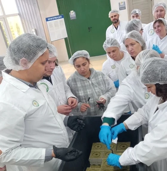Гродан провел ознакомительный семинар по использованию субстратов Гродан для сотрудников завода в Елабуге_1